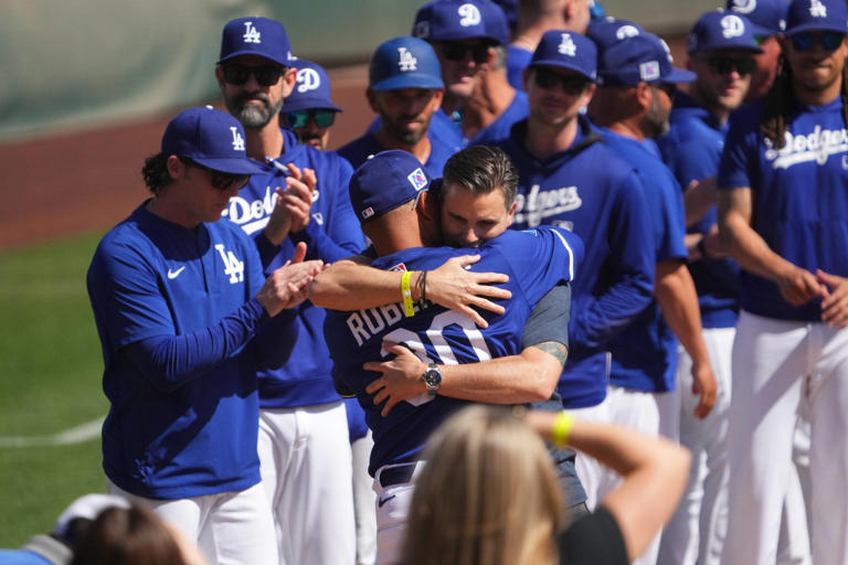 MLB: Spring Training-San Francisco Giants at Los Angeles Dodgers