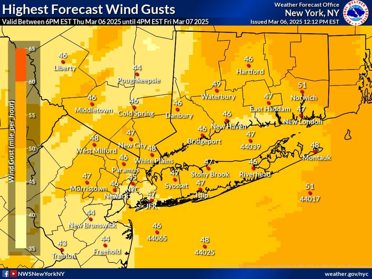 Dangerous Winds Could Cause Power Outages: Here's Timing