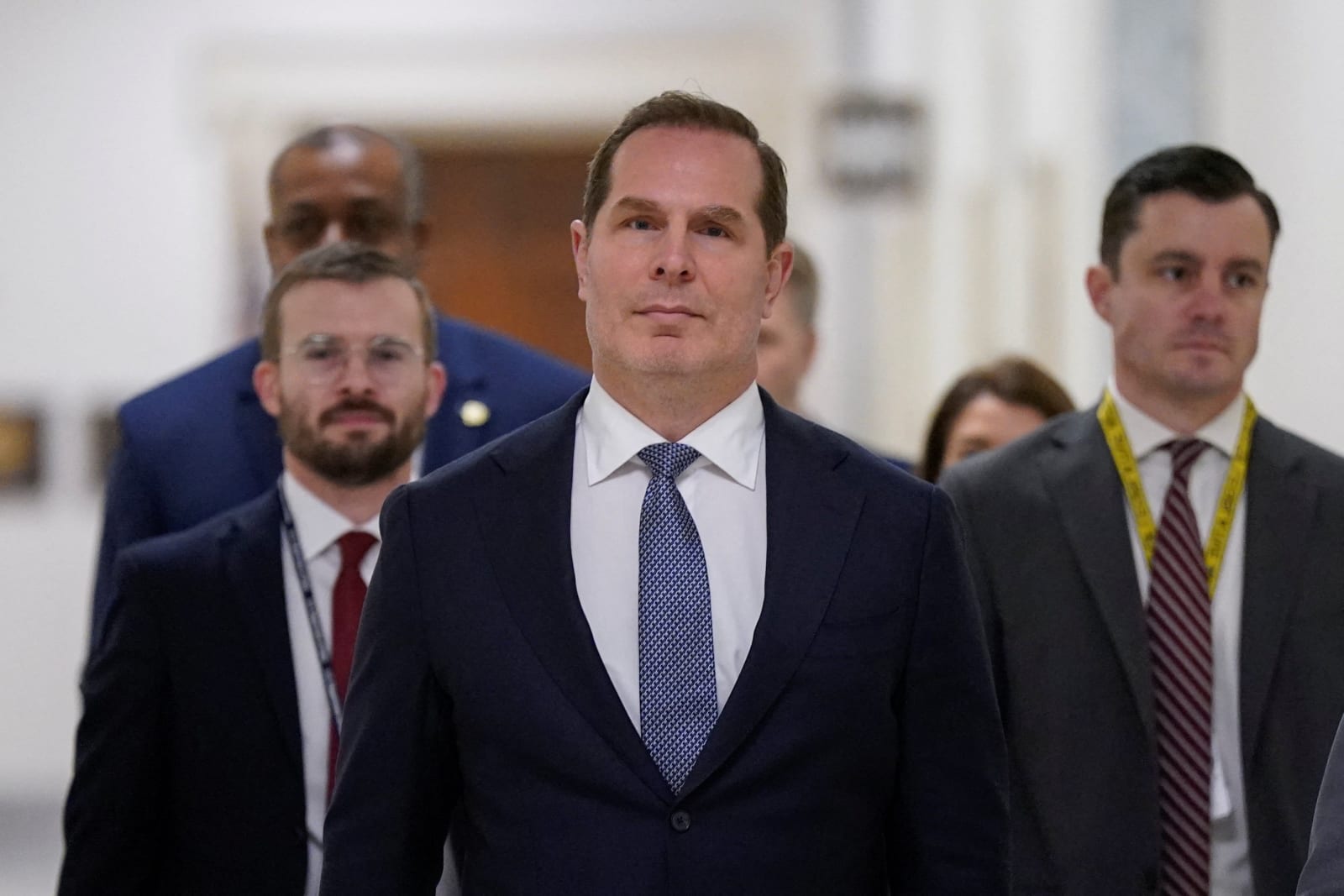 'Tense exchange' Trump official reportedly pressed on whether he was