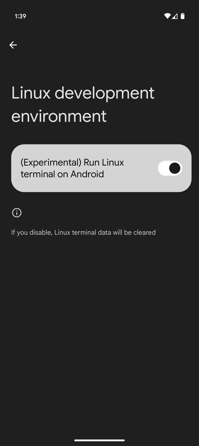 Android's native Linux Terminal app is live in Google's latest update