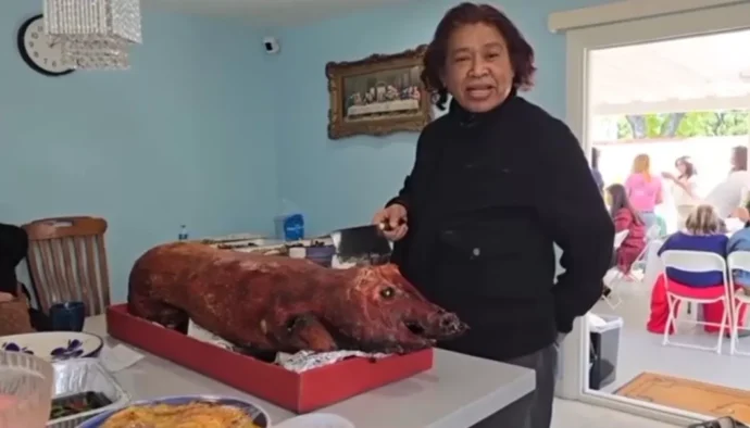 Viral Pendeta Ucap Takbir dan Bismillah Saat Potong Babi Guling, Netizen Heboh