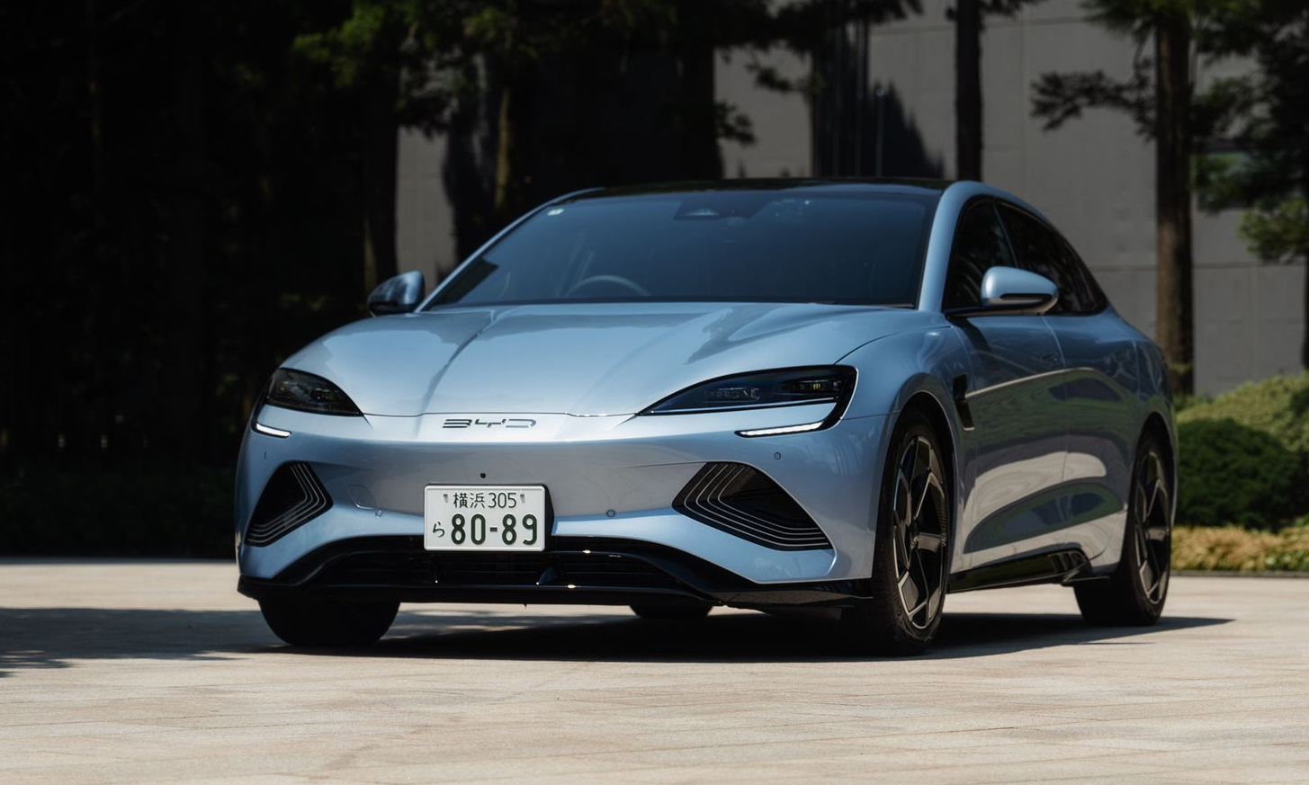 Xe điện BYD Seal tại Nhật Bản. Ảnh: GQ