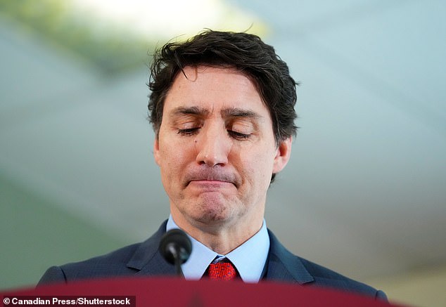 Justin Trudeau was in tears during a press conference Thursday after Donald Trump spent the week tormenting him with a tariff war as his time as prime minister winds down
