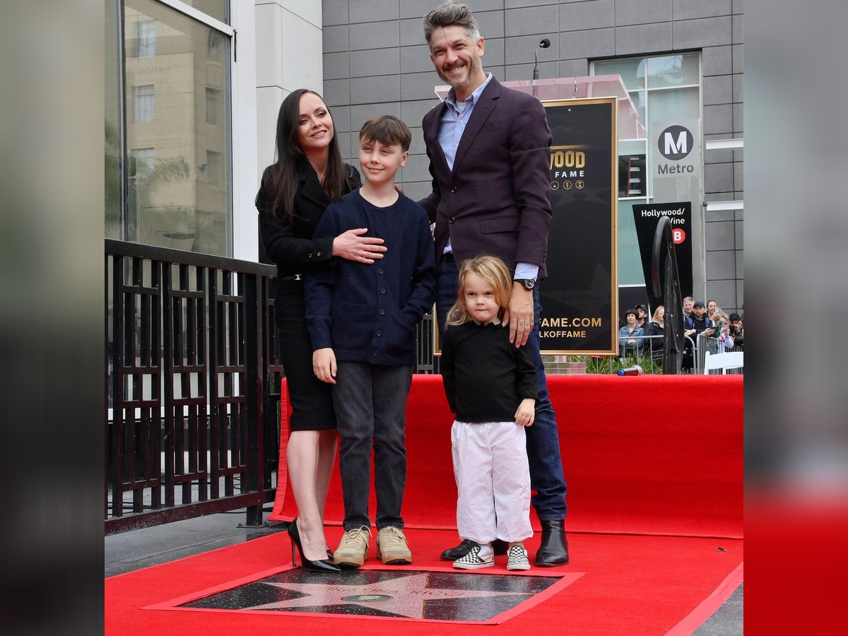 Familienausflug: Christina Ricci mit Stern auf dem Walk of Fame geehrt