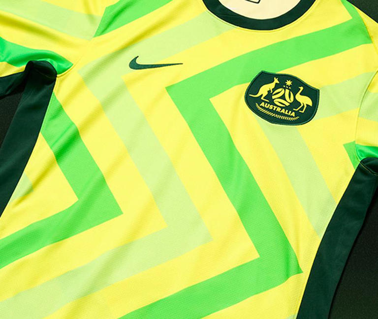 まさかのジグザグ！オーストラリア代表が2025新ユニフォームを発表