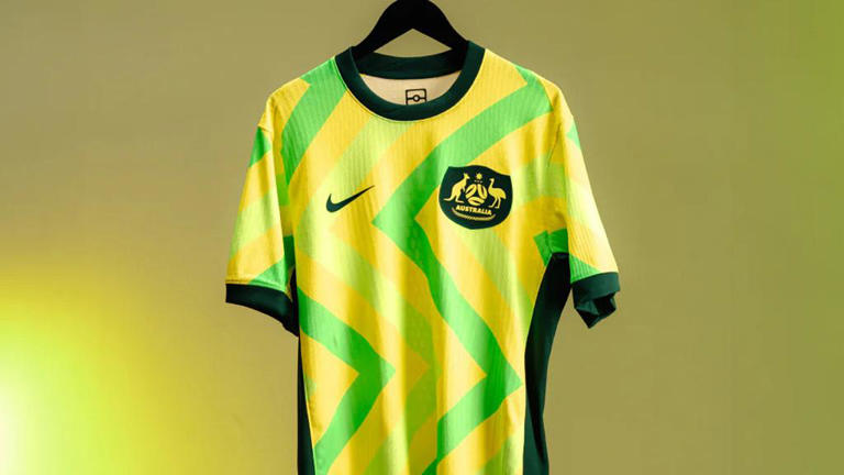 まさかのジグザグ！オーストラリア代表が2025新ユニフォームを発表