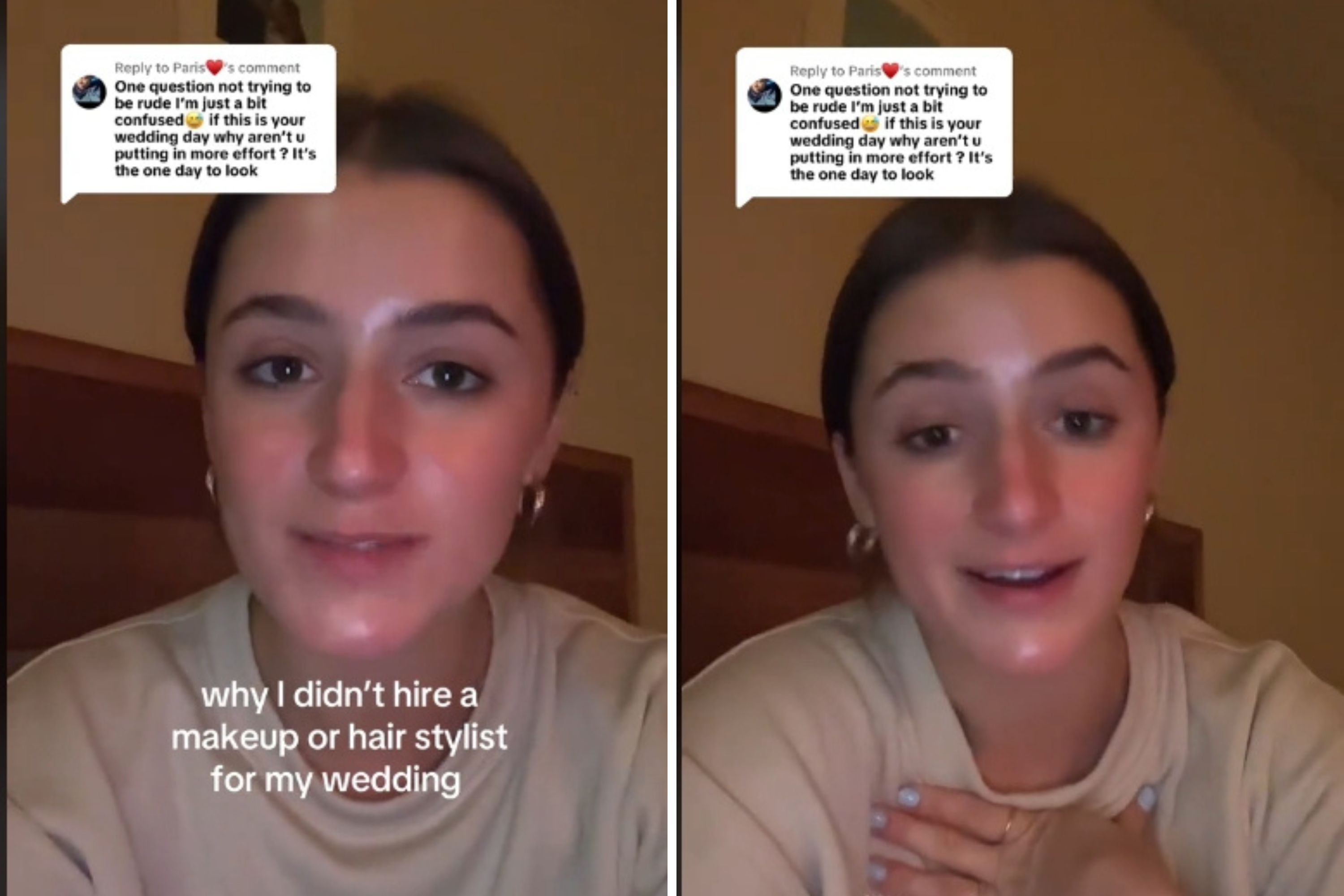 Woman Who Sparked Backlash With Viral Wedding Choice Speaks Out