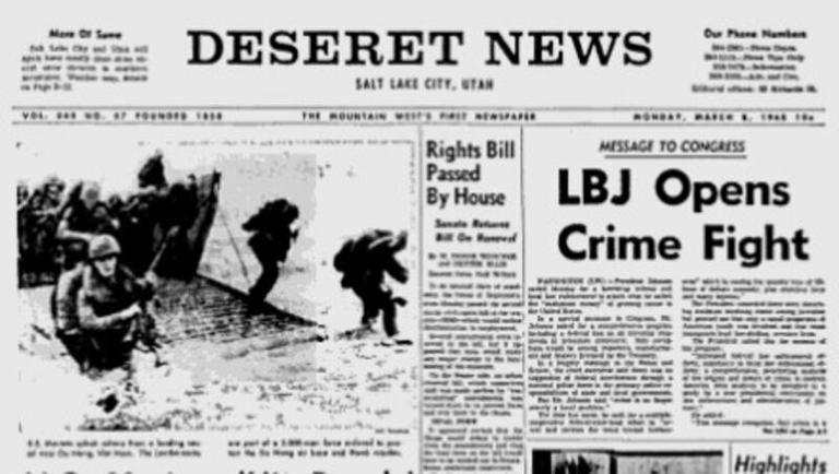 Deseret News archives: Bloody Sunday clash unfolded in Alabama 60 years ...