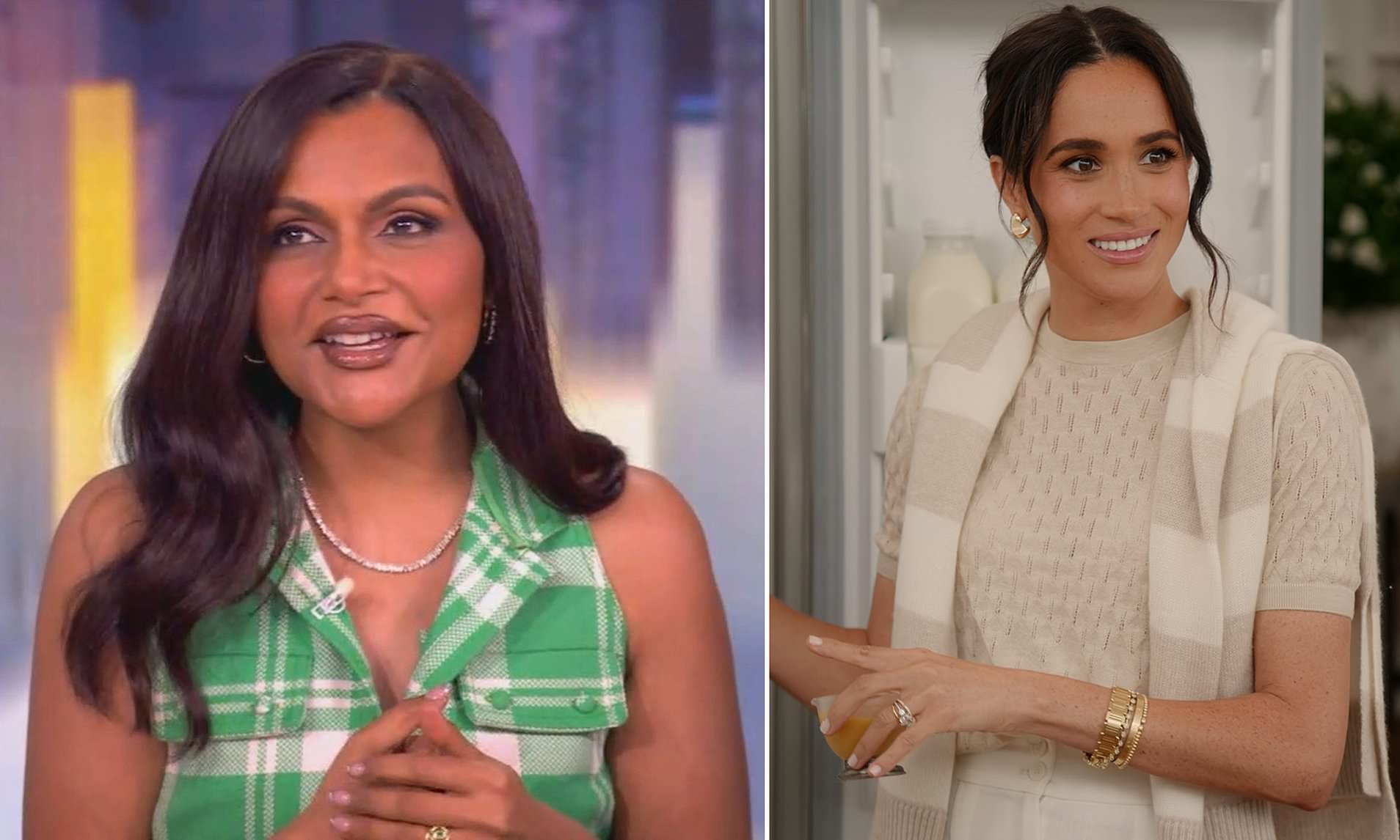 Mindy Kaling jokes about Meghan telling her off for calling her Markle