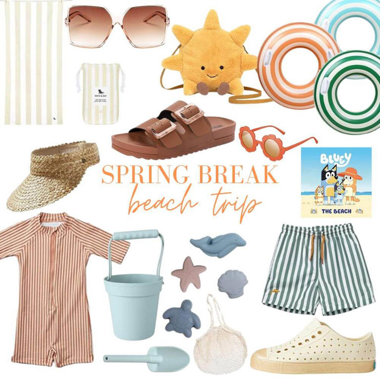My Big List Of Spring Break Beach Trip Essentials