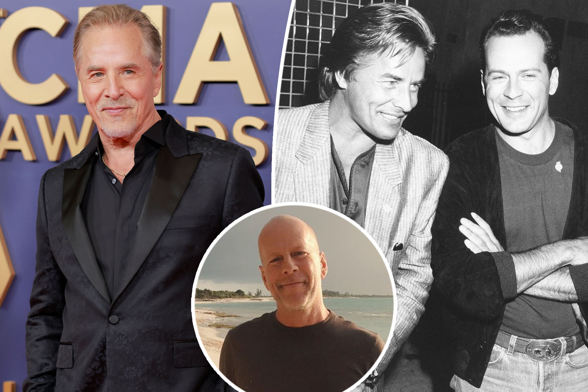 Don Johnson ‘sends love’ to Bruce Willis He’s having ‘a bit of a