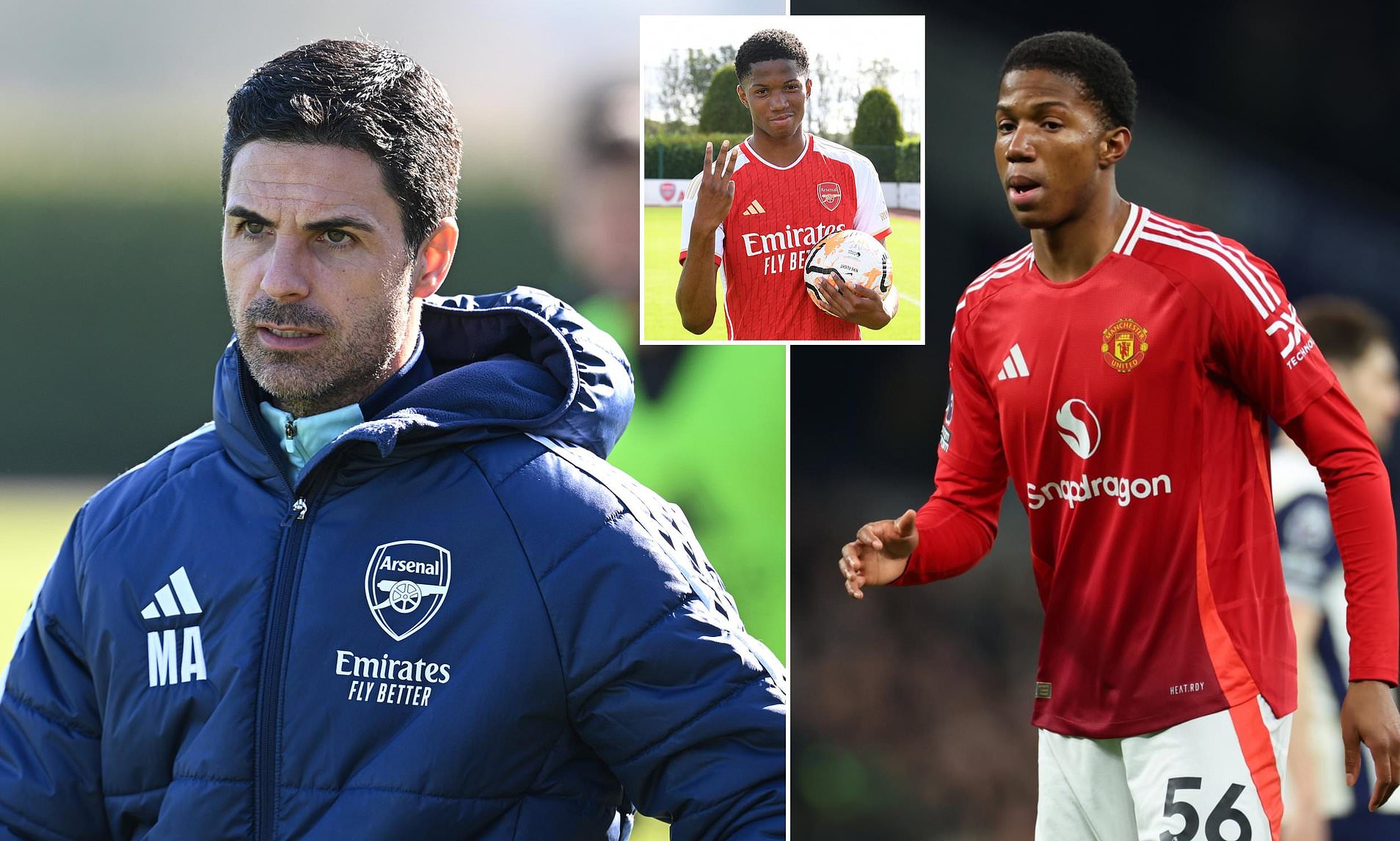 Mikel Arteta lifts the lid on Chido Obi's 'unfortunate' decision to