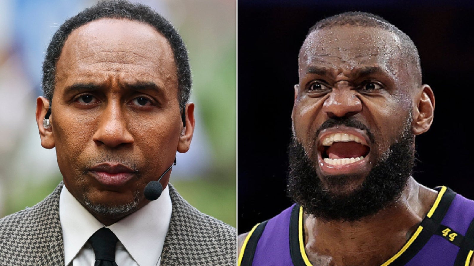 Stephen A. Smith Explains Viral Courtside 'Confrontation' With LeBron James