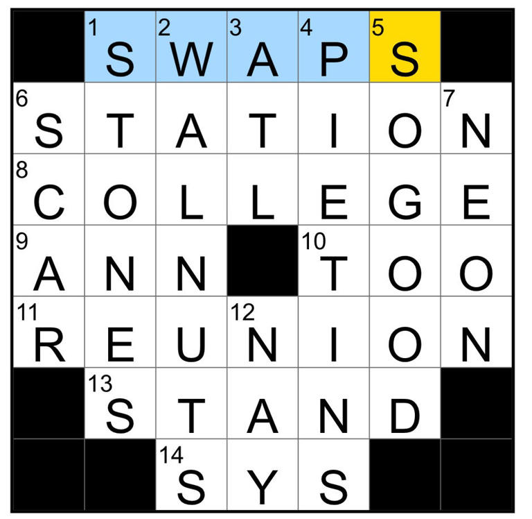 Today's NYT Mini Crossword Answers for Saturday, March 8