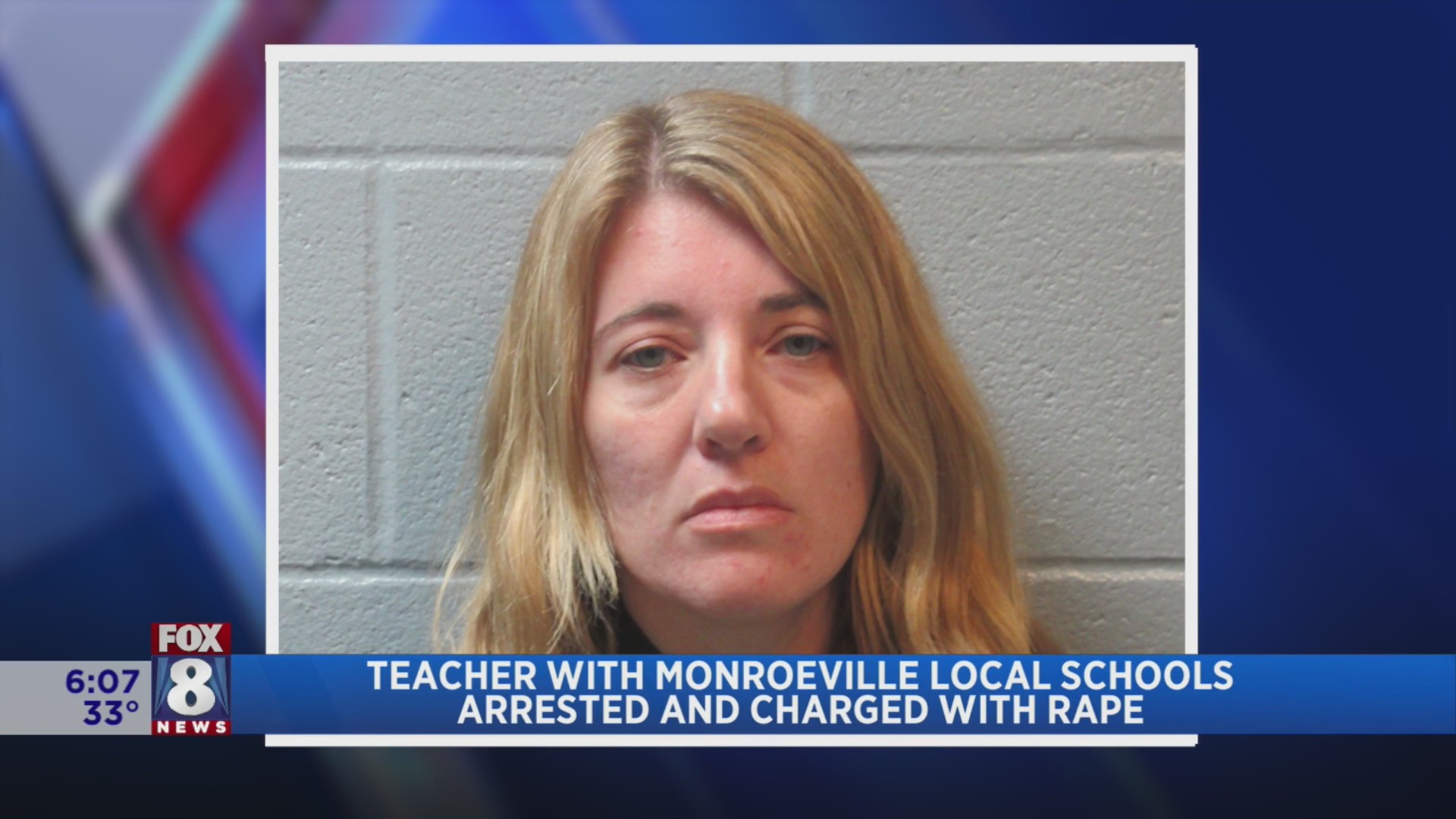 Huron County teacher arrested, charged with rape Sheriff's office