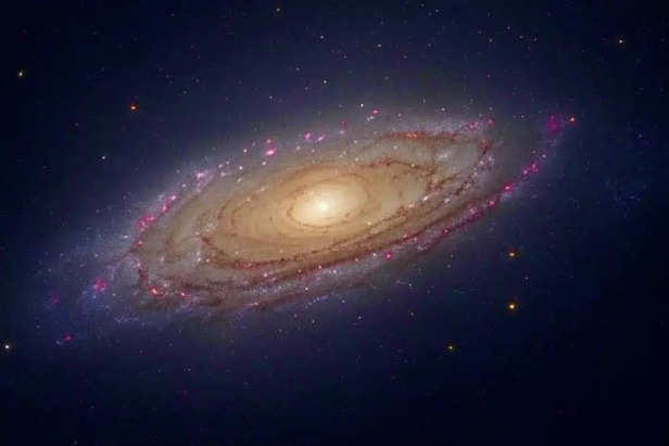 The Cosmos, generated by AI