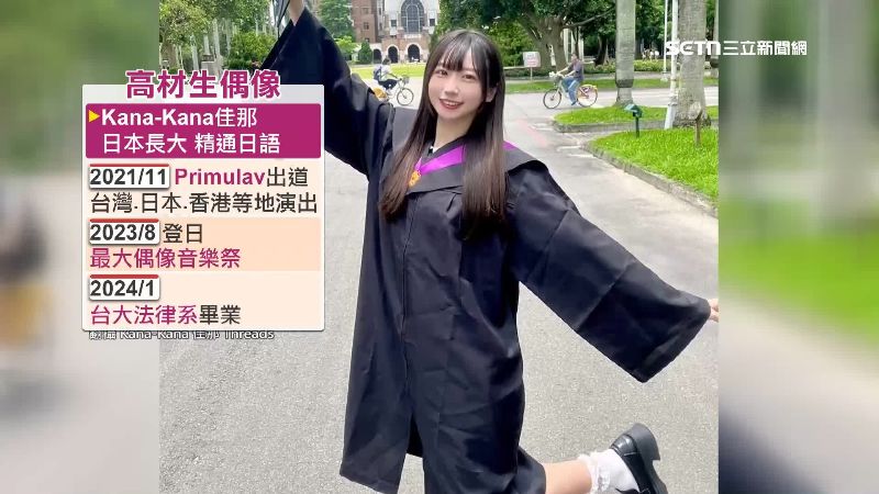 台大法律系畢業「當偶像」遭酸！正妹本尊神回被讚翻