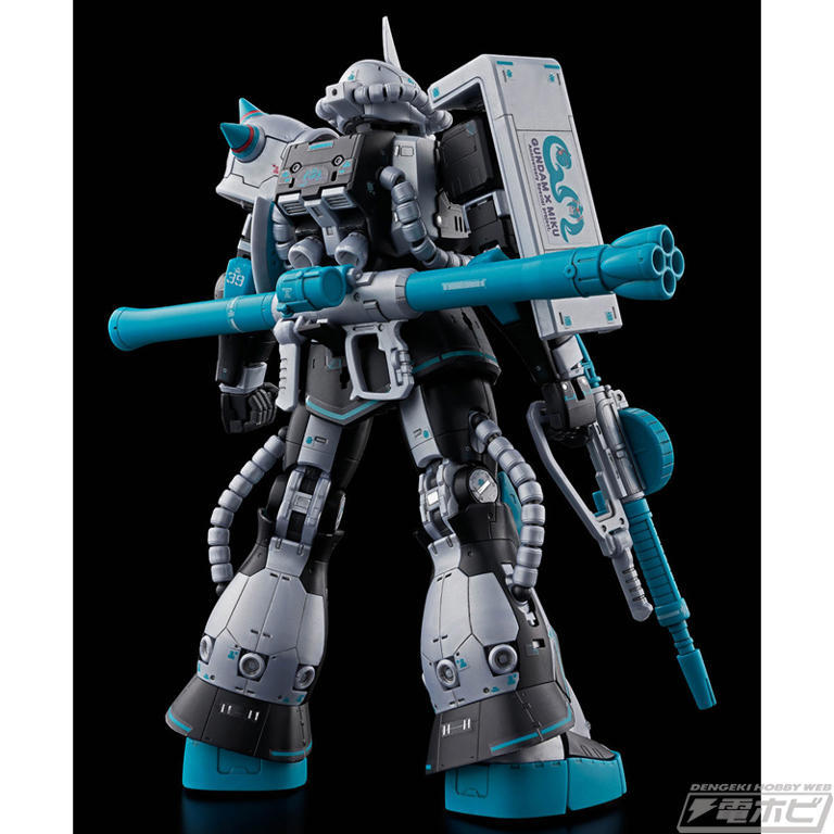 ガンダム」45周年×「初音ミク」コラボのガンプラ「RG MS-06S