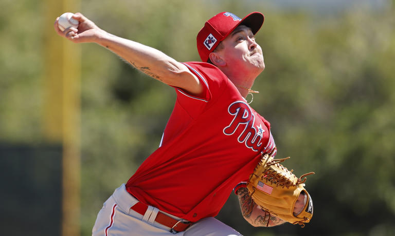 Meet Aaron Combs, a Phillies’ minor leaguer, who brings a Michael