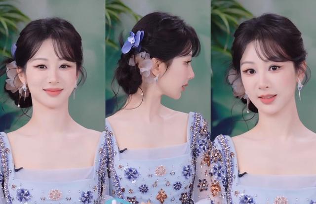 杨紫直播网友却一个劲的追问造型师是谁，网友：把他介绍给我！