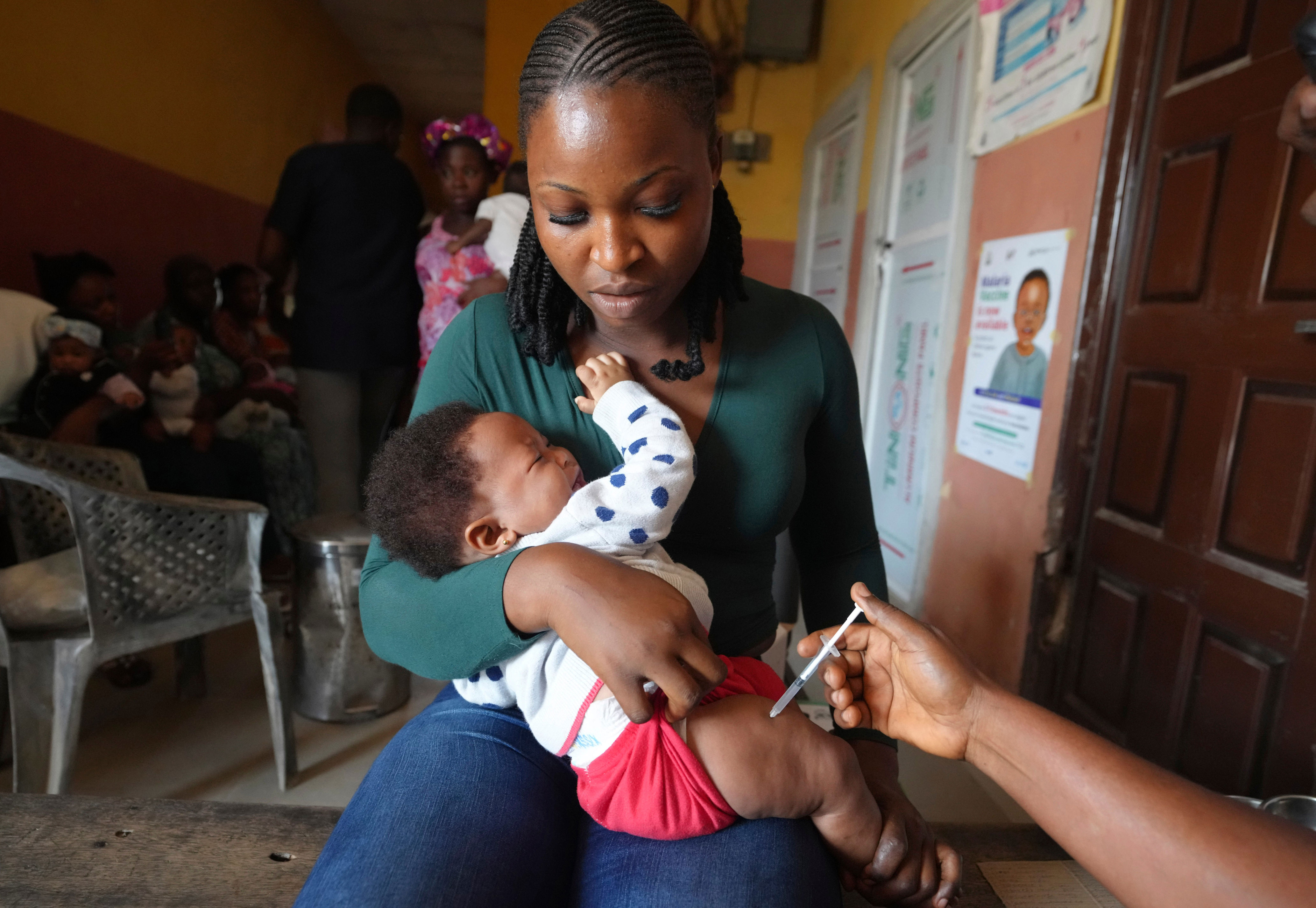 Malaria vaccines are part of hopes to eliminate the disease. (AP)