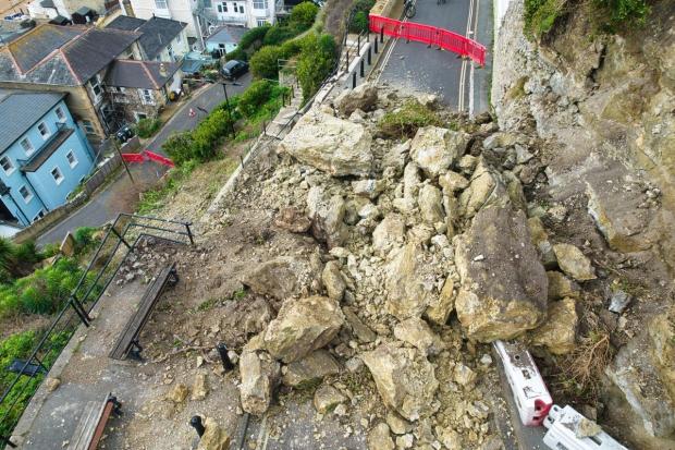 Road to fully reopen - nine months after huge rockfall