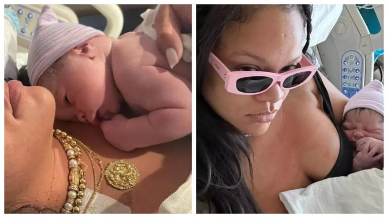 Rihanna shares intimate delivery room pics with sons RZA and Riot; calls  them "Little Miracles"