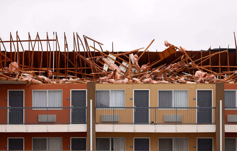 Ellis County sifts through damage after strong storm winds rake area ...