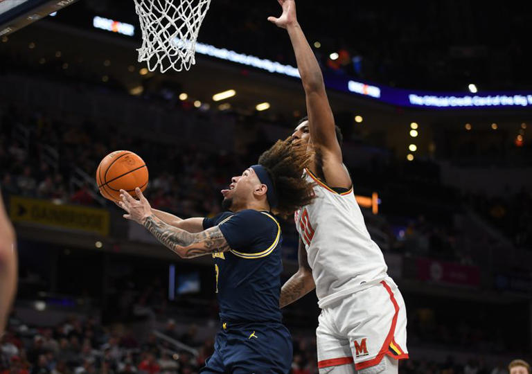 Top 25 tournament roundup: No. 22 Michigan stuns No. 11 Maryland