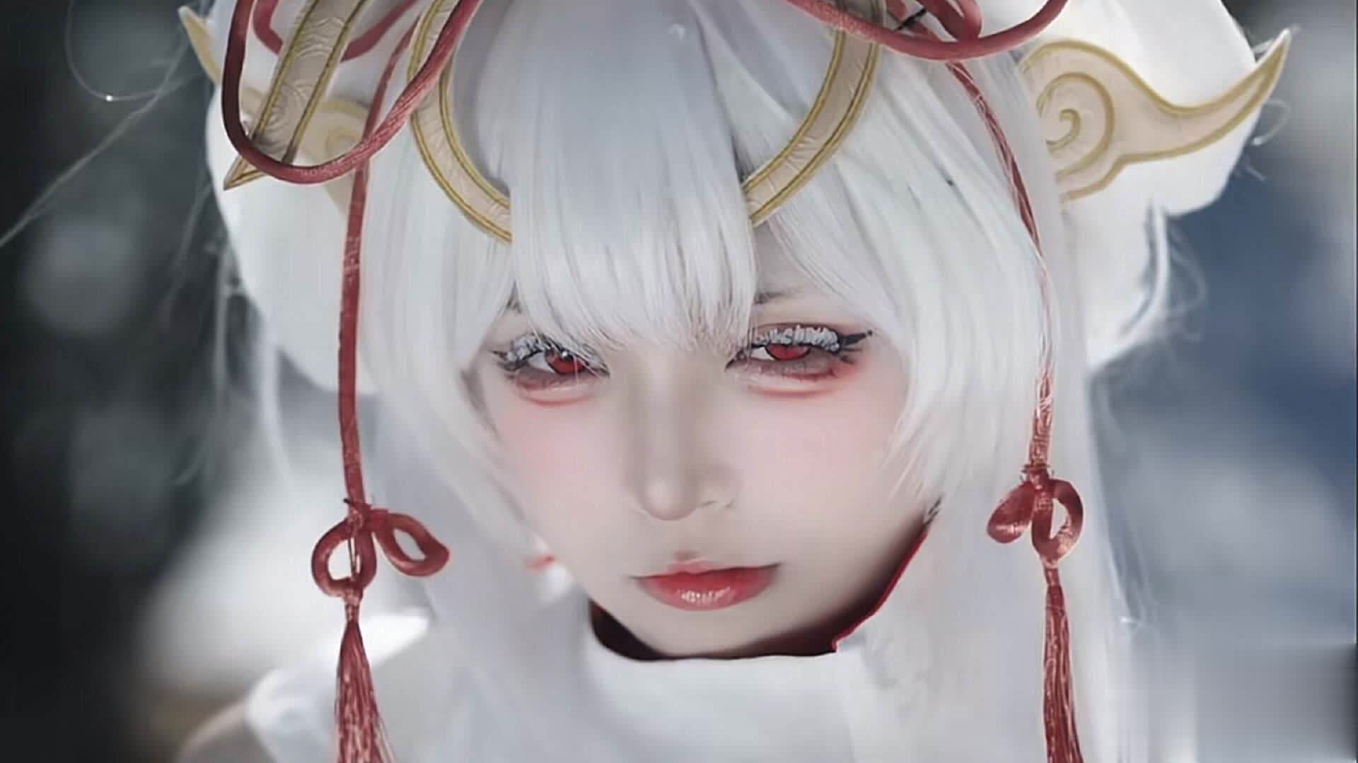 公孙离祈雪灵祝上架4年，网红cos作品氛围感拉满！