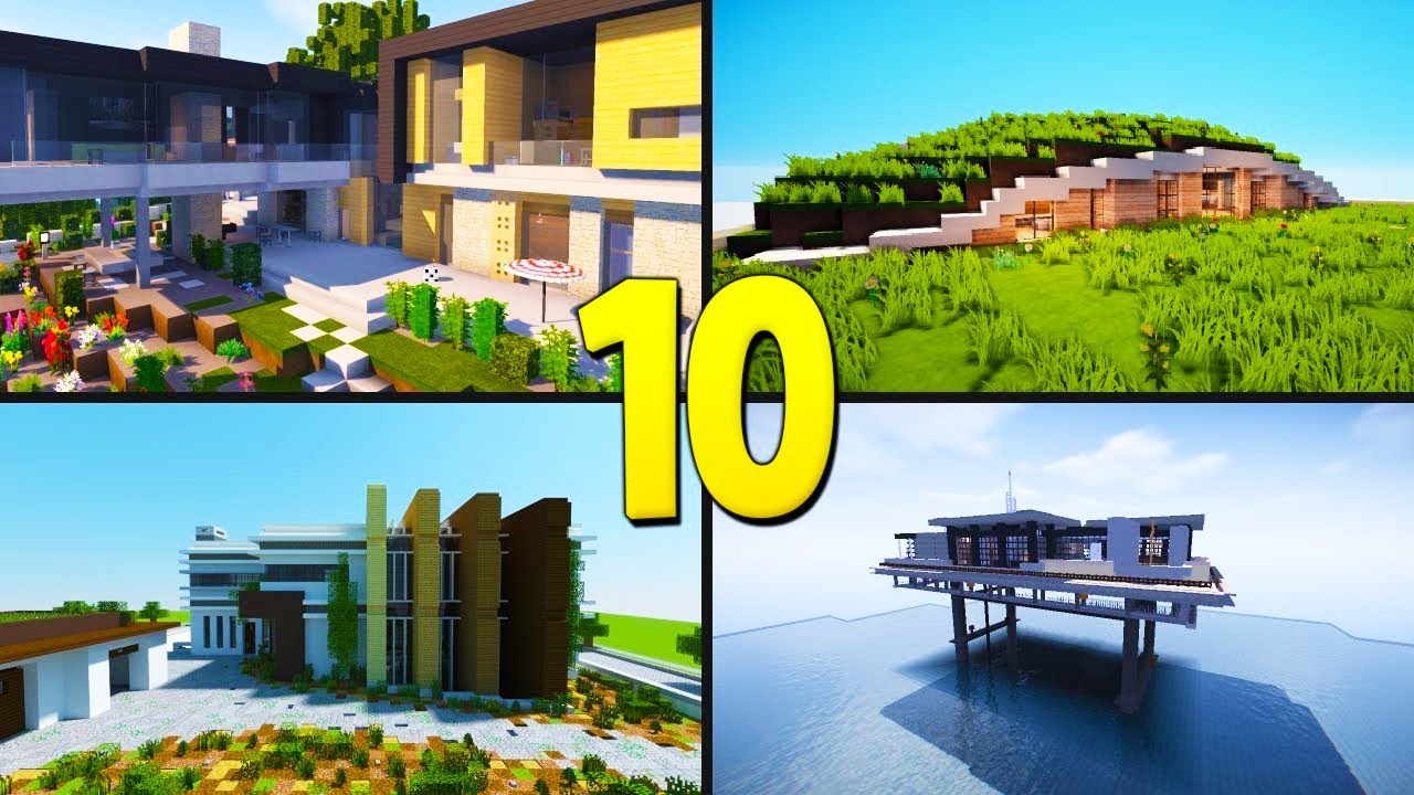10 Amazing Minecraft Modern Houses You Have To See