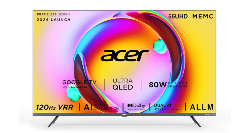 Best 55-inch QLED TVs under 40000 in March 2025