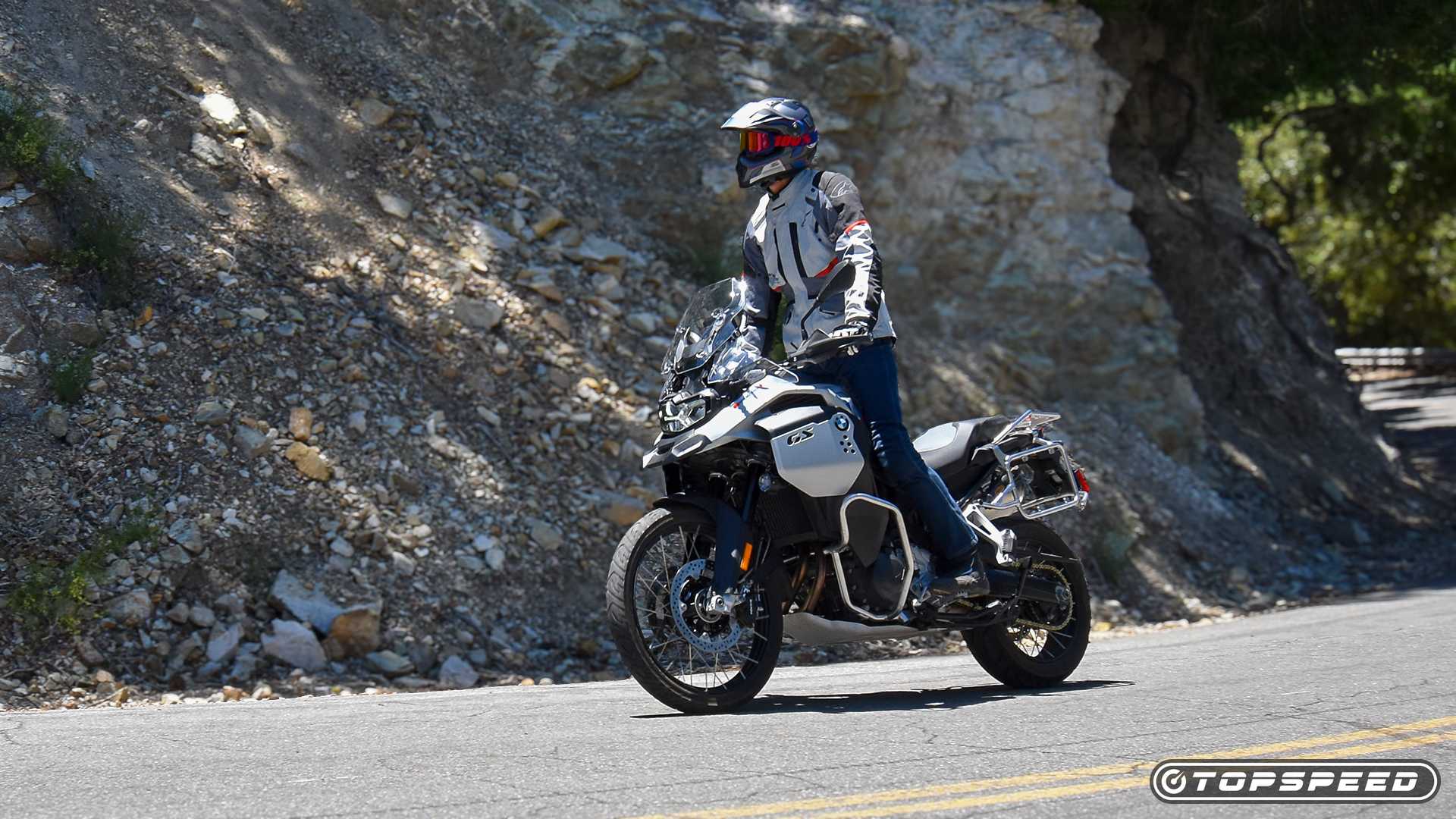2025 BMW F 900 GS Adventure w. adjustable off-road controls