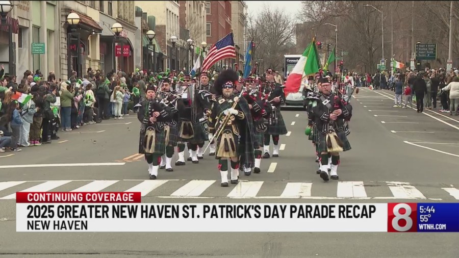 new haven st pattys day parade route