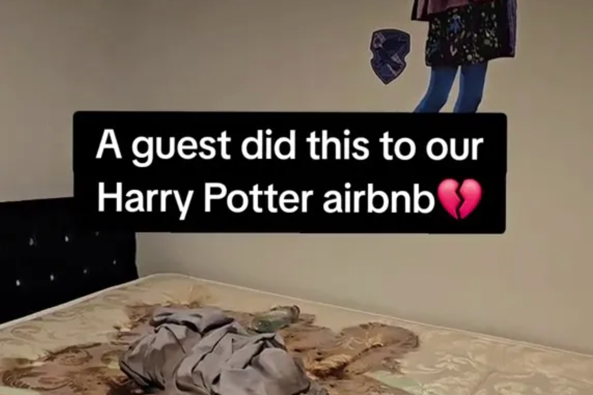 Harry Potter rental home left looking ‘like a crime scene’ after guest