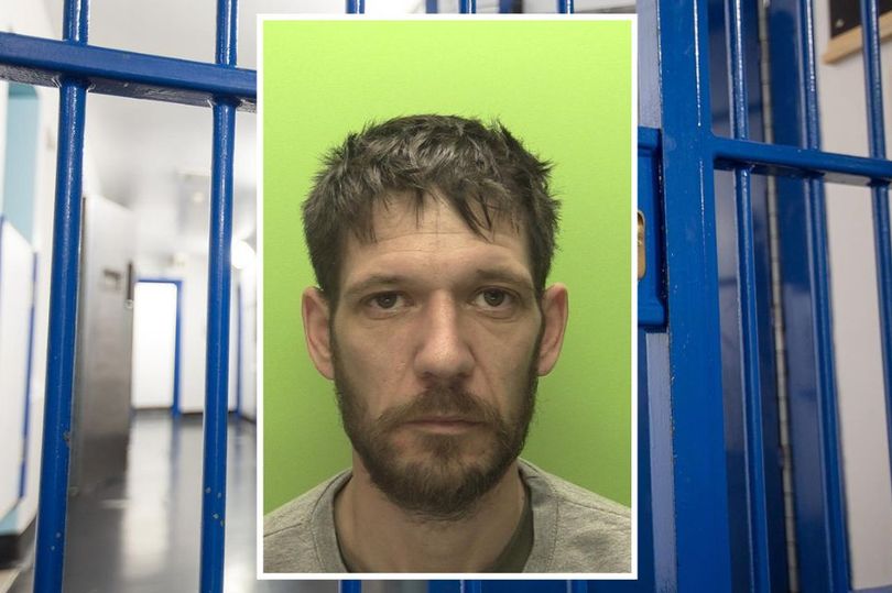 Man jailed after he was caught on camera strangling woman