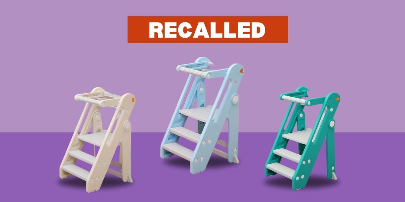 10,300 toddler step stools recalled after reports of collapse and