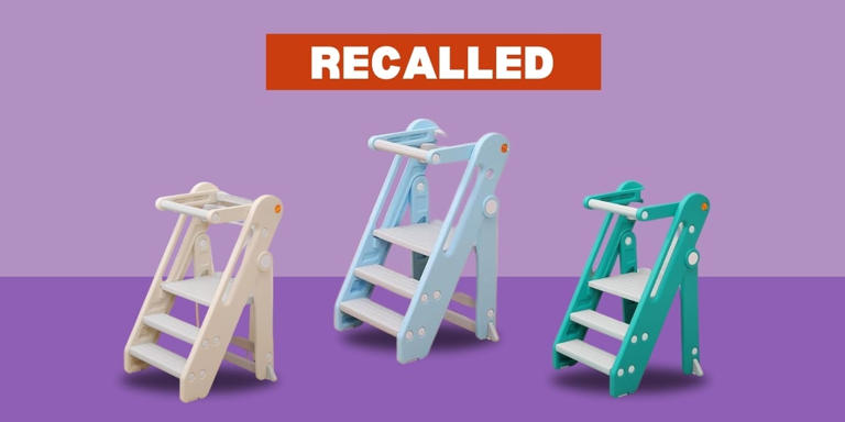 10,300 toddler step stools recalled after reports of collapse and