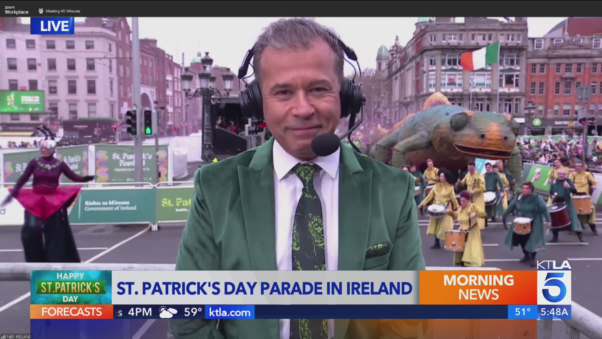 st patricks day lakers