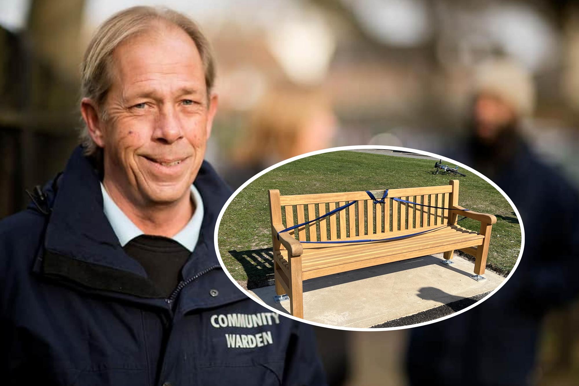 bracklesham-bay-memorial-bench-unveiled-for-larger-than-life