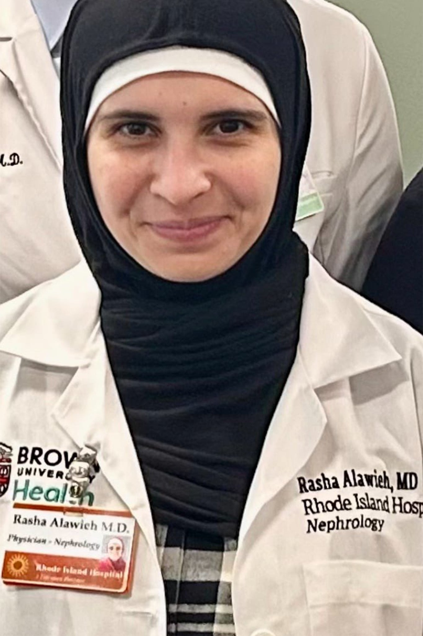Rasha Alawieh is a doctor specializing in kidneys. She has been working at Rhode Island Hospital in the kidney transplant team, caring for patients before and after the process. Her lawyers are fighting the deportation and a judge has ordered U.S. Customs and Border Protection officials to explain why she was deported in court Monday morning. (Handout)