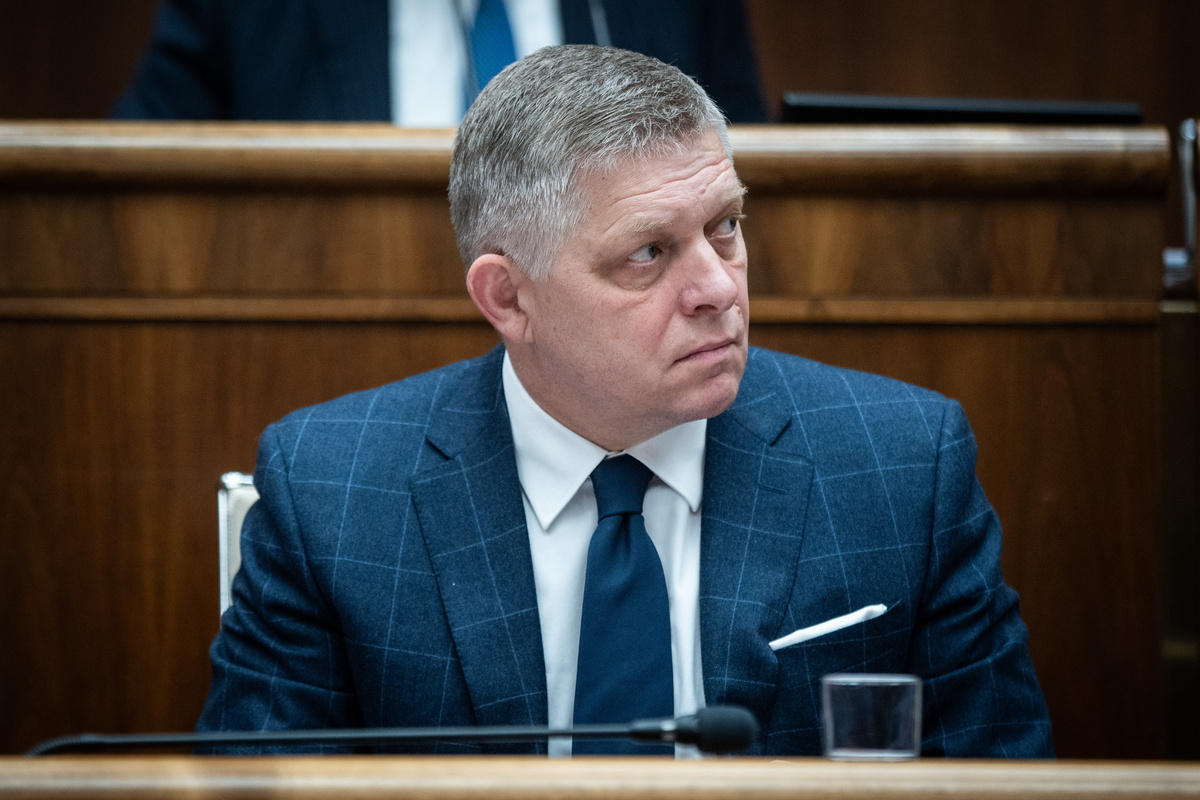 Ο πρωθυπουργός της Σλοβακίας, Ρόμπερτ Φίκο / Φωτ: EPA, αρχείου