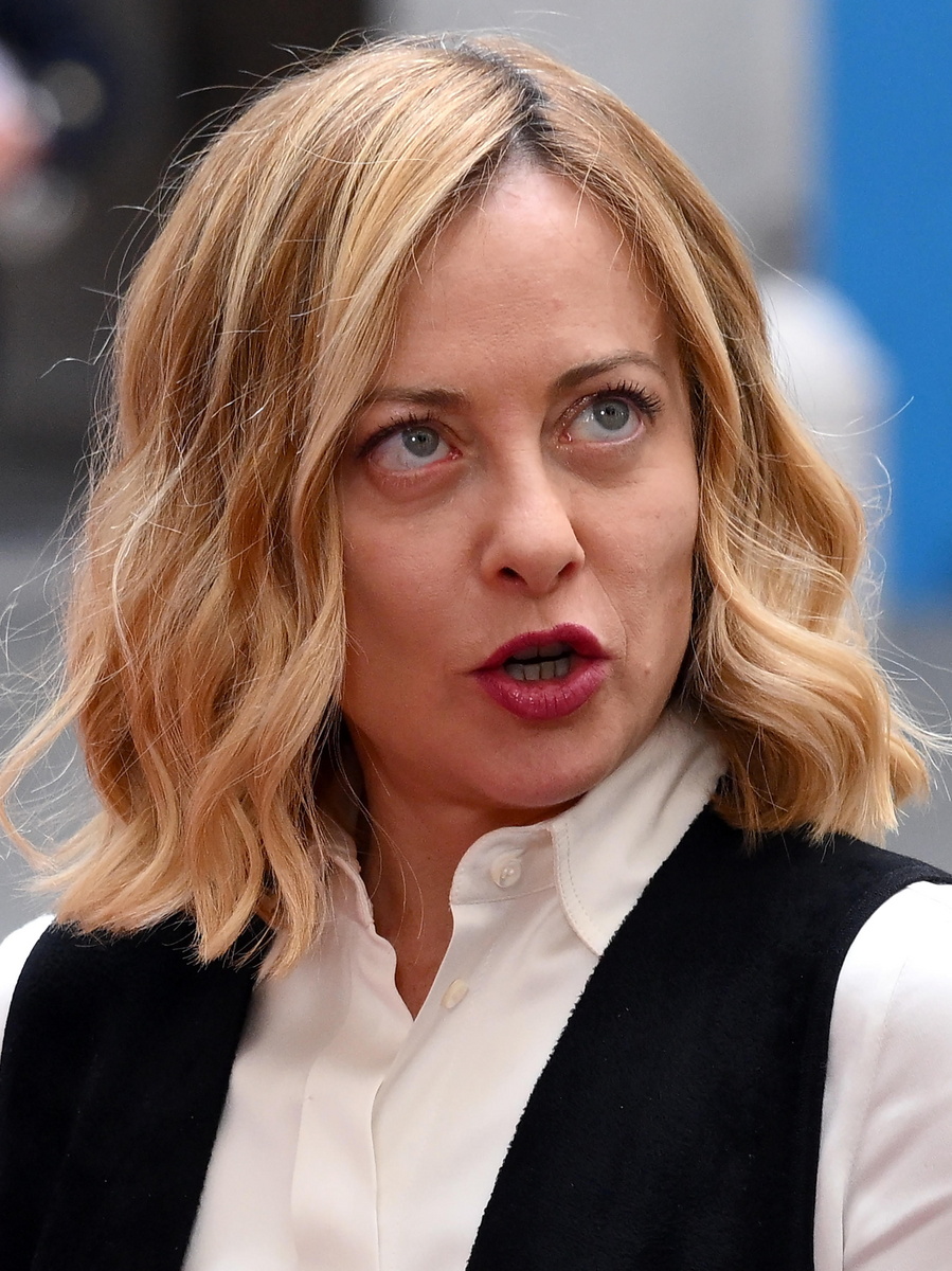 Η πρωθυπουργός της Ιταλίας, Τζόρτζια Μελόνι / Φωτ: EPA, αρχείου