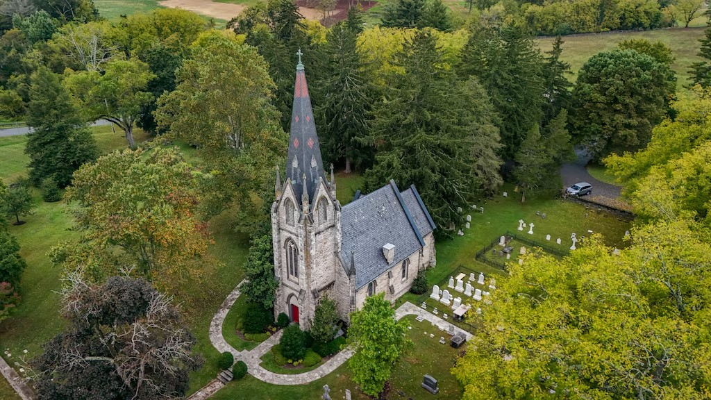 H εκκλησία του Αγίου Ιωάννη. Φωτογραφία: Jerry Jackson/The Baltimore Banner