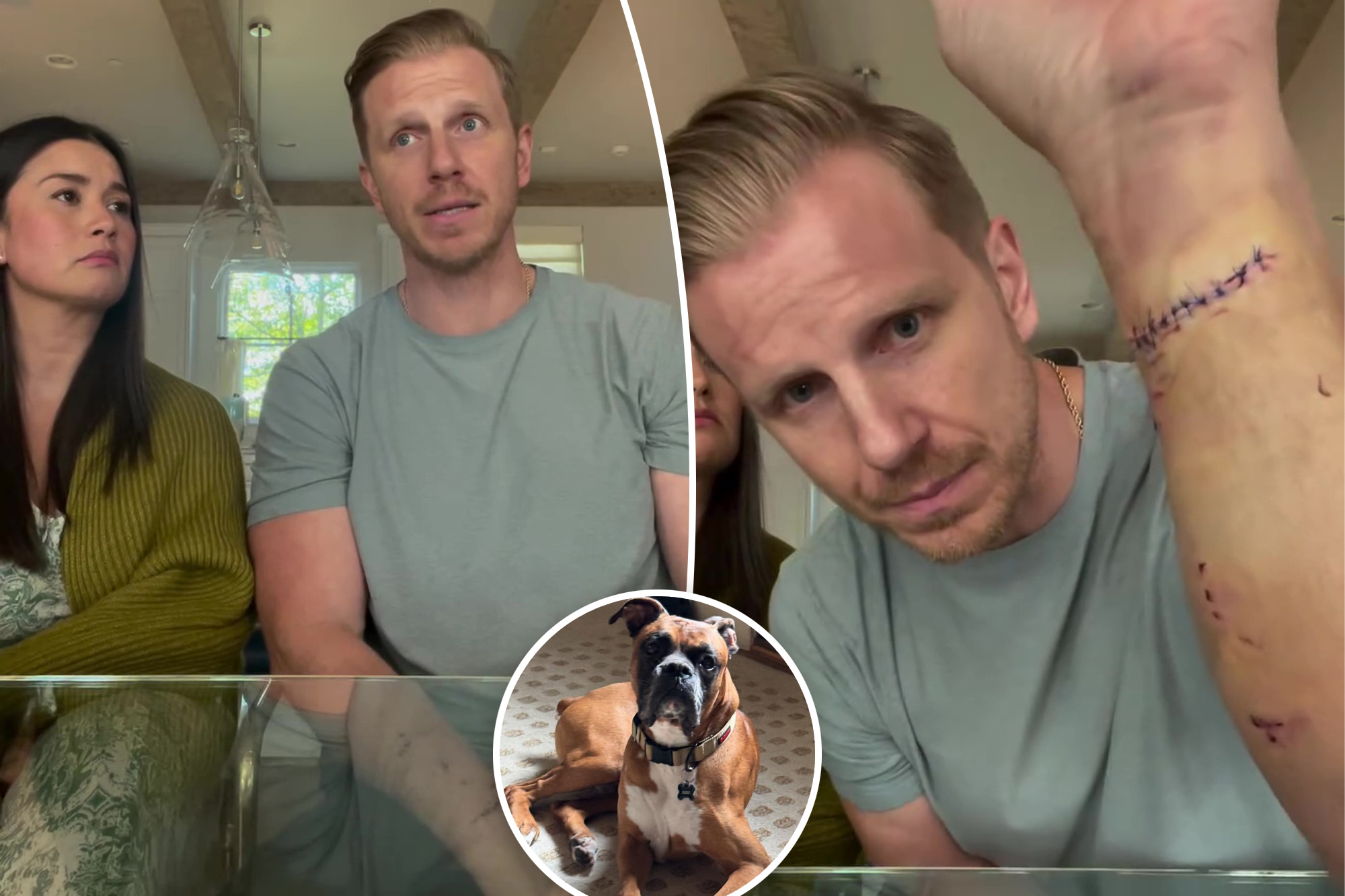 ‘Bachelor’ alum Sean Lowe attacked by his dog twice in 12hour span ‘I