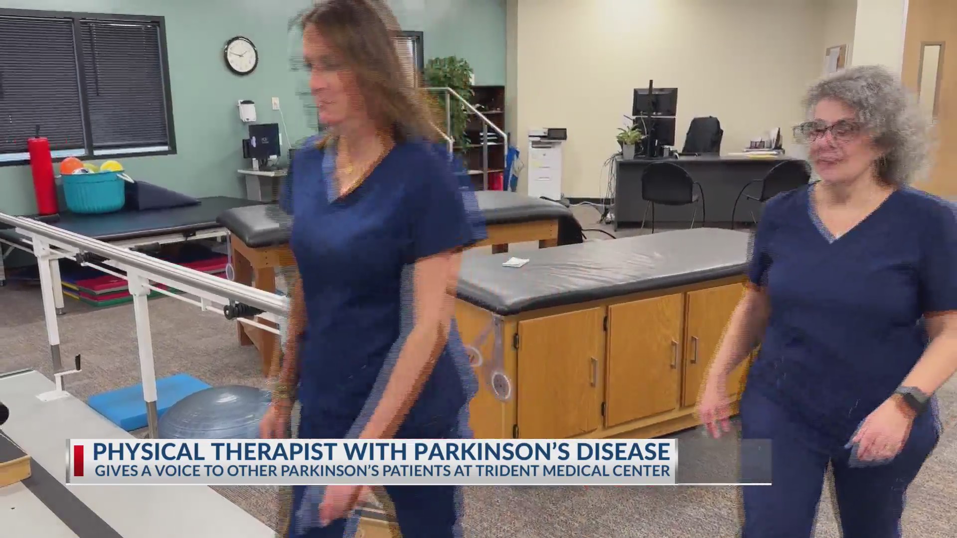 Physical therapist with Parkinson's Disease gives voice to other
