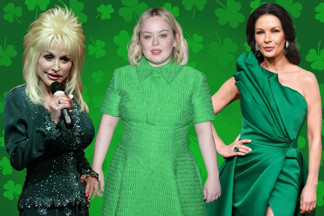 Celebrities Celebrate St. Patrick's Day 2025 Dolly Parton, Catherine(02)