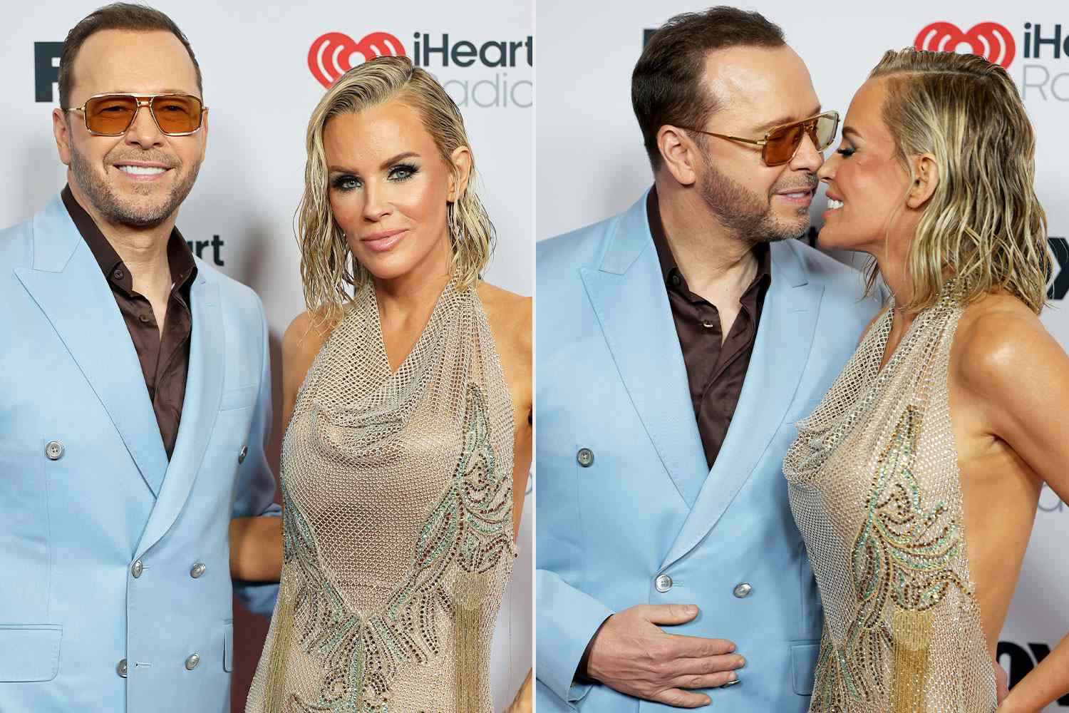 Jenny McCarthy and Donnie Wahlberg Pack on the PDA for Glam Date Night