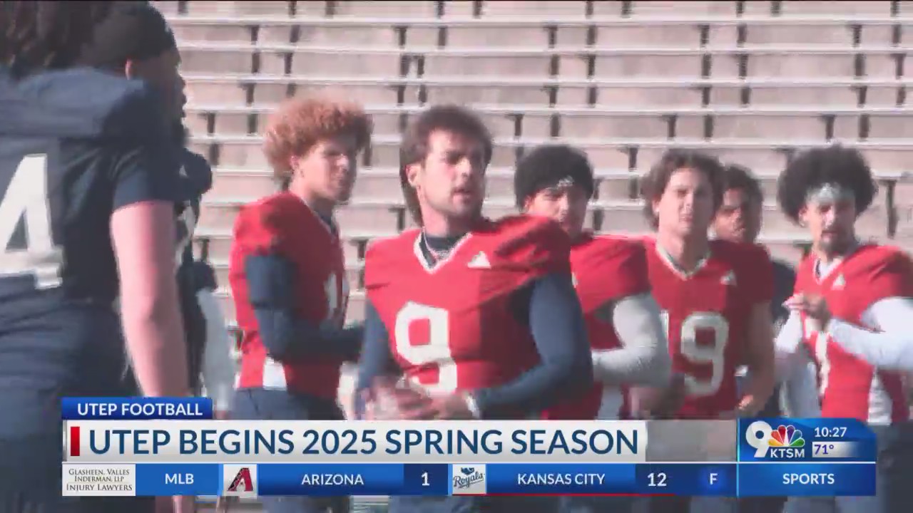 UTEP football begins 2025 spring season