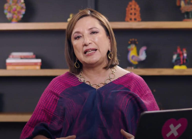 Xóchitl Gálvez en un comunicado donde invita a reflexionar. / Xóchitl Gálvez vía X.